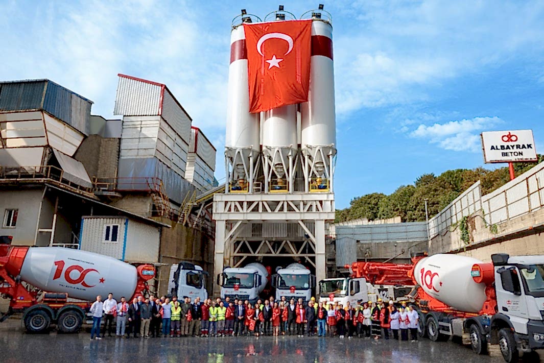 Albayrak Beton Yenidoğan Hazır Beton Tesisi, “Altın” seviyede CSC sertifikası aldı